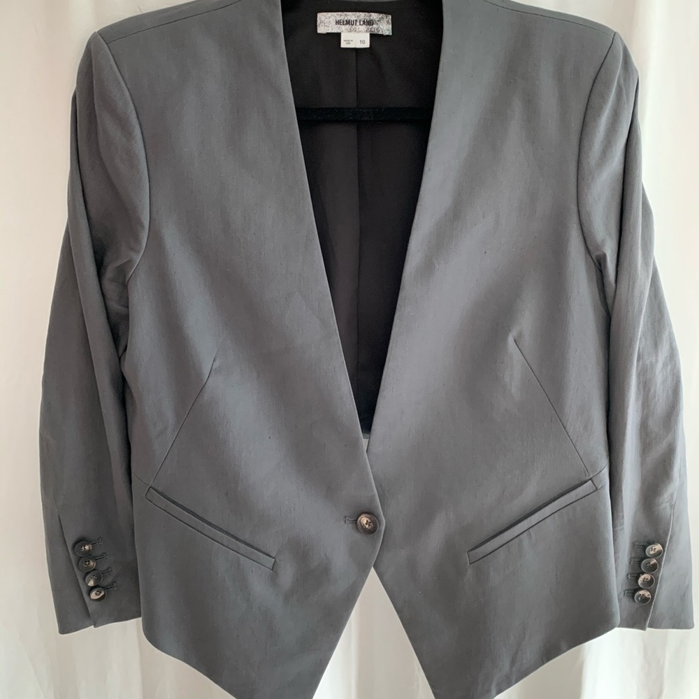 Helmut Lang Smoking Wool Blazer—Rare Find!!
